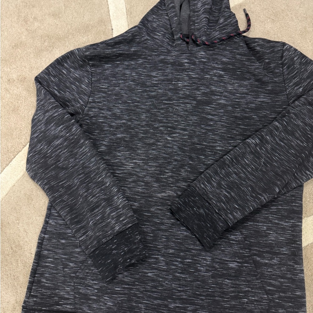 Men's Black Heather Hoodie